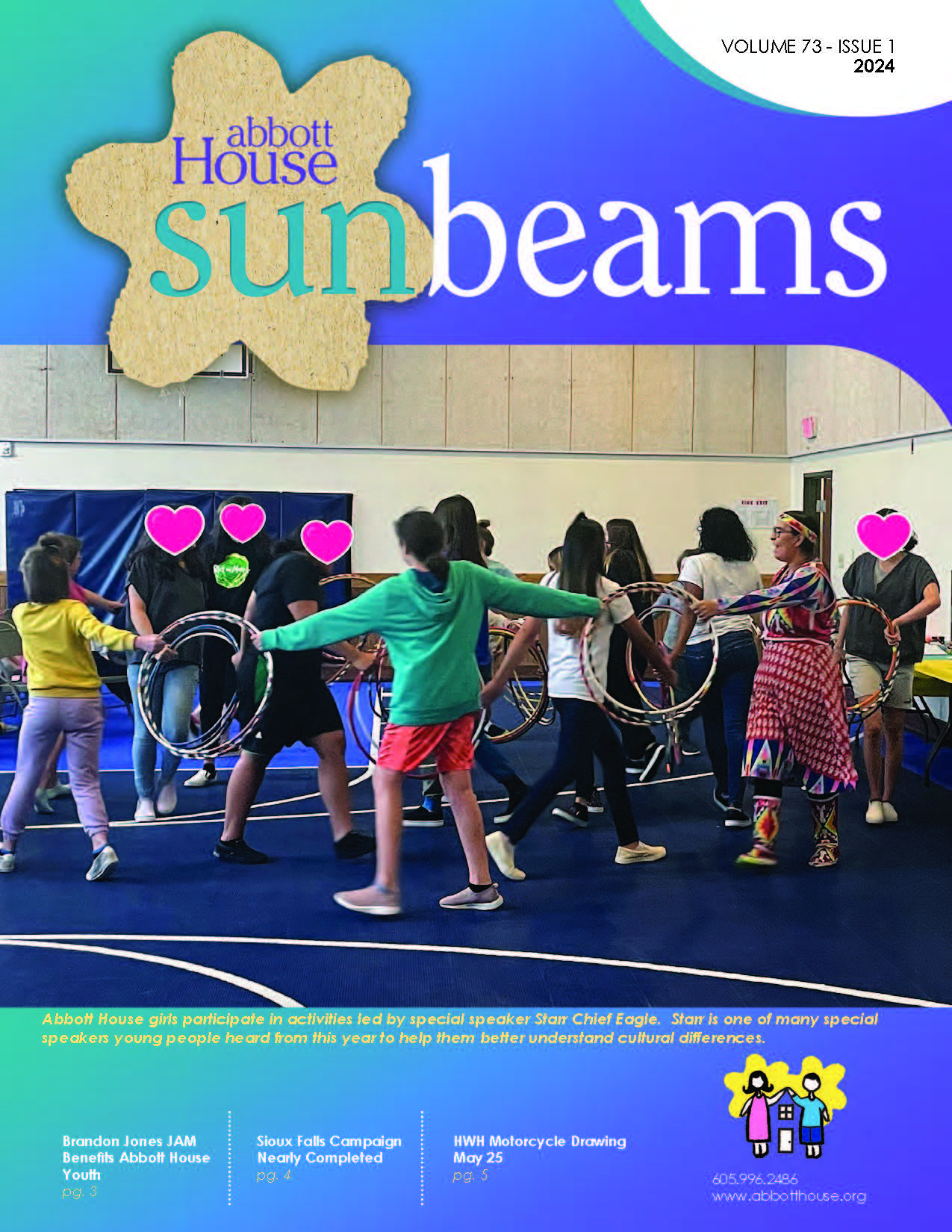 2024 Abbott House Spring Newsletter image.